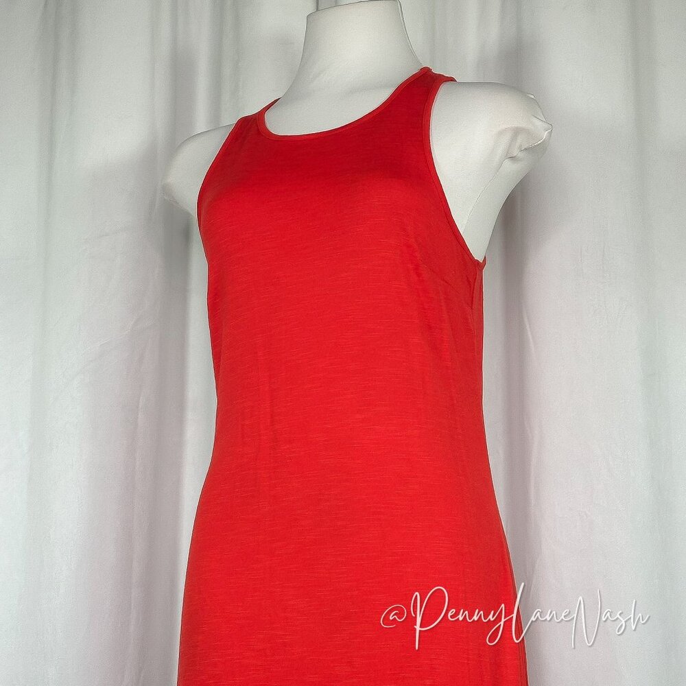 Old Navy Sleeveless Maxi Tank Dress Red - Picture 9 of 9